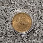 1947 10fillér UNC, enyhe fénycsík fotó