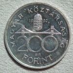 1992 ezüst 200 Forint fotó