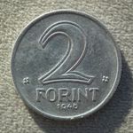 1946 2 Forint, forgalmi, nem Artex! fotó