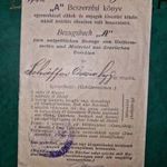 1918, első világháború, katonai beszerzési könyv fotó