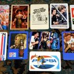 10 db kártyanaptár gyűjtemény egyben Pepsi-Cola 1974-1988 fotó