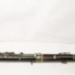 Régi grenadilla fából készült nagy méretű klarinét, Clarinete Buffet Crampon fotó