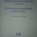 Rézfúvós kotta - Előadási darabok rézfúvósokra - tenor, bariton, harsona, tuba fotó