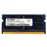 ELPIDA EBJ41UF8BCS0-DJ-F 4 GB PC3-10600S DDR3-1333 SODIMM memória modul - használt fotó