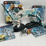 LEGO Bionicle G2 szett – Kopaka (70788) + Protector of Ice (70782). Teljes készlet. fotó