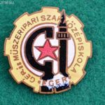Gép és Műszeripari Szakközépiskola Eger, jelvény fotó