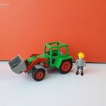 Eredeti Playmobil Traktor jármű + figura ! fotó