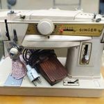 Singer 411G retro prémium kategóriás háztartási varrógép fotó