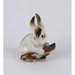 1U802 Zsolnay nyúl nyuszi porcelán figura fotó