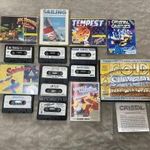 Amstrad CPC vegyes kazettás játékok csomag fotó