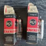 RCA 12X4 elektroncsövek, 2 db egyben fotó