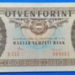 1986 -os 50 Forint bankó ropogós papíron !!! EF- (L1853) fotó