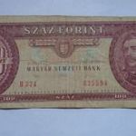 Papír Száz Forint 1992 Január 15. fotó