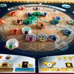 Mars terraformálása egyedi 3D lapkák (28 db) és tárolók (2 db) fotó