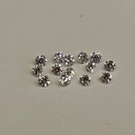0, 017 ct G, VS 1, 6 mm briliáns gyémánt (2710) fotó