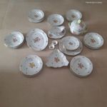Herendi Petite de Rose PBR rózsa mintás porcelán étkészlet fotó