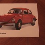 Volkswagen bogár 3db eredeti gyári prospektusa. Ötvenéves prospektus szett 634 fotó