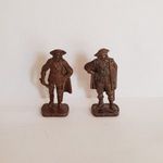 Fém figura - Musketiere Kupfer RP Patent 2 figura fotó