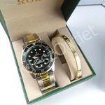 ROLEX SUBMARINER FÉRFI óra, szett, karóra, 6 szín, A++, Saját fotók! fotó