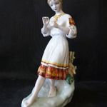 Szovjet-Ukrán / Polonne porcelán szobor fotó