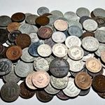 Németország/Császárság kb 1835-1922k. Több, mint 0, 5kg vegyes fémpénz AE491 fotó