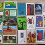 1980 - 20db. vegyes Reklám // Magyar Régi Kártyanaptár fotó