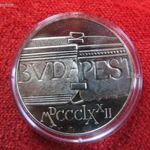 BUDAPEST 100 FORINT 1972 EZÜST: 22g BU fotó