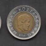 100 forint "Kossuth" 2002 kötőjeles 3 db fotó