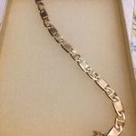 14K arany, unisex pancer karlánc 17, 05g 18cm fotó