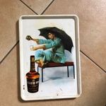 Retro Club99 whisky ital műanyag tálca fotó
