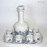 ALFÖLDI PORCELÁN STAMPEDLIS KÉSZLET , TÁLCÁN fotó
