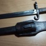 II. világháborús magyar 95M Mannlicher célzótüskés tisztesi bajonett fotó