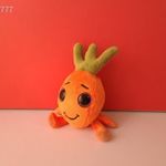 Eredeti BILLA SÁRGARÉPA zöldség / gyümölcs sorozat 28 cm-es plüss RÉPA kabala figura !! EXTRA !!! fotó