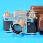 Contax III fényképezőgép zeiss sonnar 1.5 5cm hibás fotó