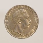 1911 A Németország - Porosz ezüst 3 Márka ( 16, 67 g ) aUNC -250216 fotó
