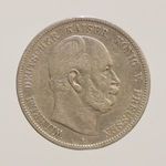 1874 A Németország - Porosz ezüst 5 Márka ( 27, 46 g ) -250201 fotó