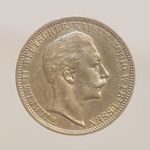1909 A Németország - Porosz ezüst 3 Márka ( 16, 64 g ) -250214 fotó