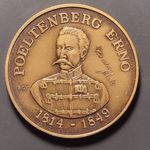 MÉE - 1989 - Aradi vértanúk - Poeltenberg Ernő bronz emlékérem fotó