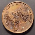 MÉE - 1984 - Egervár bronz emlékérem fotó