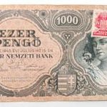 HASZNÁLT 1945-ÖS 1000 PENGŐ BANKJEGY (XF) (A088) fotó