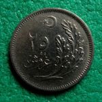 25 KURUS 1341-1925 TÖRÖK FÉMPÉNZ fotó
