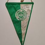 FERENCVÁROSI TORNA KLUB SPORTZÁSZLÓ FRADI JÁTÉKOSOK ALÁÍRÁSÁVAL TALÁN A 60-AS ÉVEKBŐL 1FT fotó