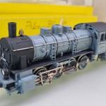 MG16 H0 1: 87 Piko BR 55 0001 vasútmodell gőzmozdony egyedi festéssel! fotó