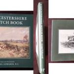 EDWARDS, LIONEL : A LEICESTERSHIRE SKETCH BOOK LÓ LOVAS LÓSPORT ANGOLUL fotó