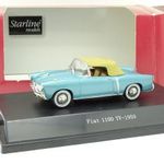 Fiat 1100 TV cabriolet, Starline, 1/43, vitrinben fotó
