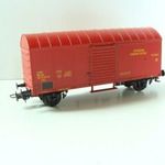 HH39 H0 Liliput fedett teherkocsi Postvervoer Transport Postaux SNCB fotó