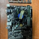 Gigabyte GA-H97M-HD3 alaplap + intel G3460 processzor, tesztelve, garanciával fotó