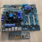 Gigabyte GA-P55-UD5 + i7-860 fotó