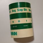 RETRO MŰANYAG FRADI ÖRÖKNAPTÁR 1FT fotó