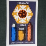 Kártyanaptár, Nagykanizsa üveggyár, Hőpalack, Termosz, 1973 (1) fotó